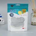 Disposable Dust-proof Mask Zipper Bag Children Mask Packaging Bag Ziplock Bag PE Face